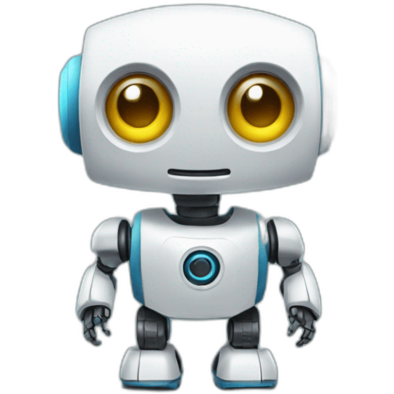 A cute robot emoji