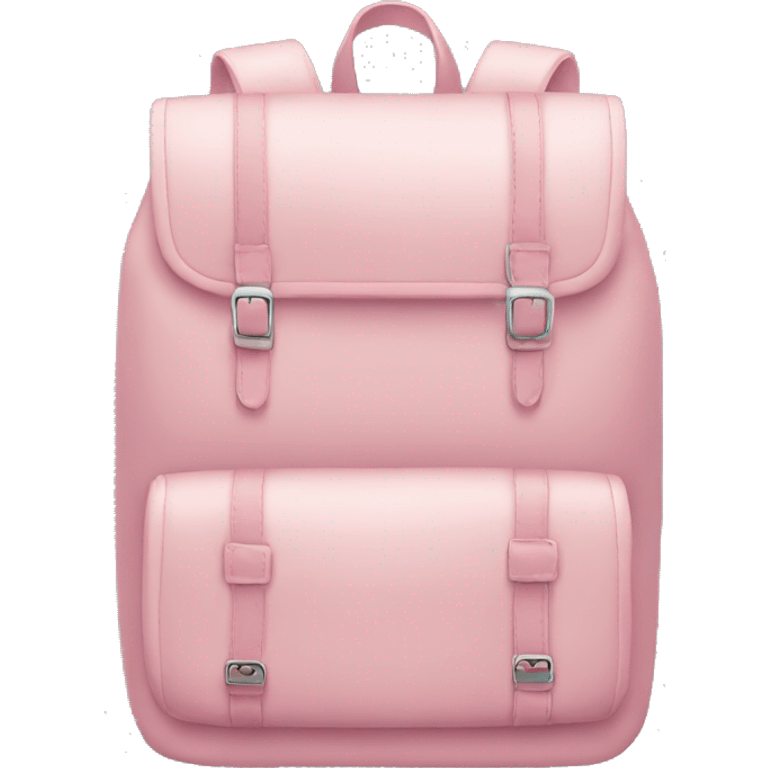 light pink backpack  emoji