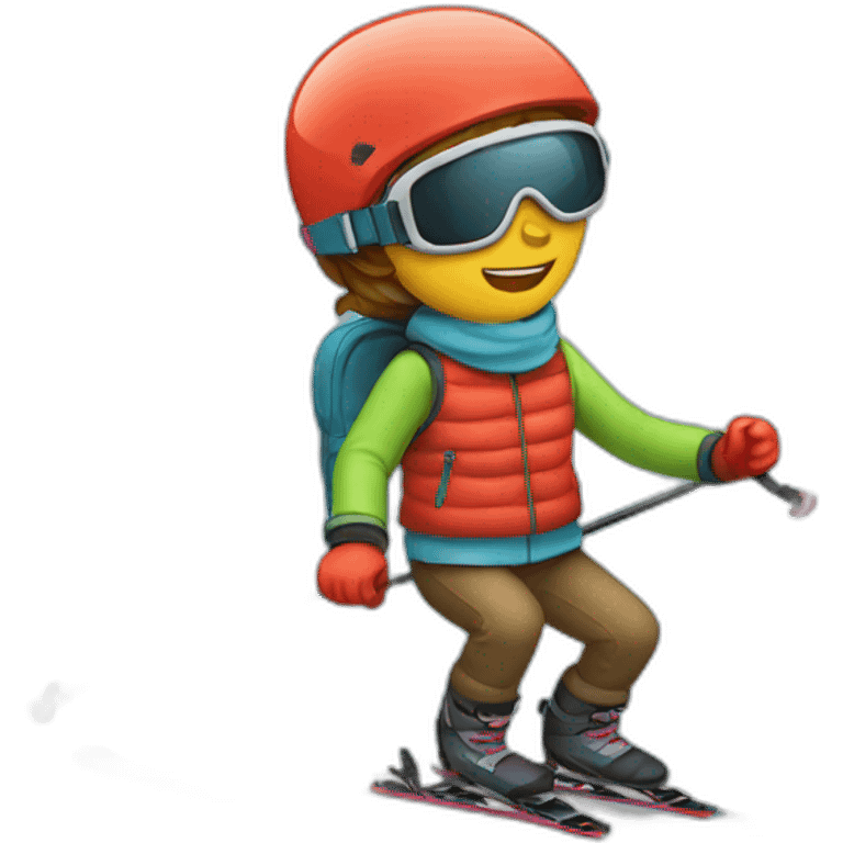 skiing emoji