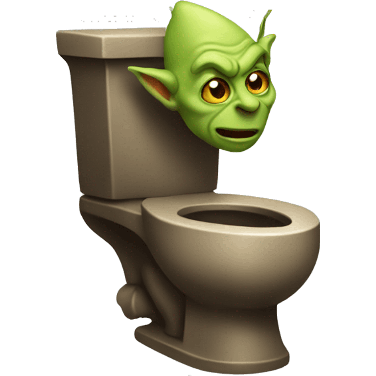 goblin toilet emoji