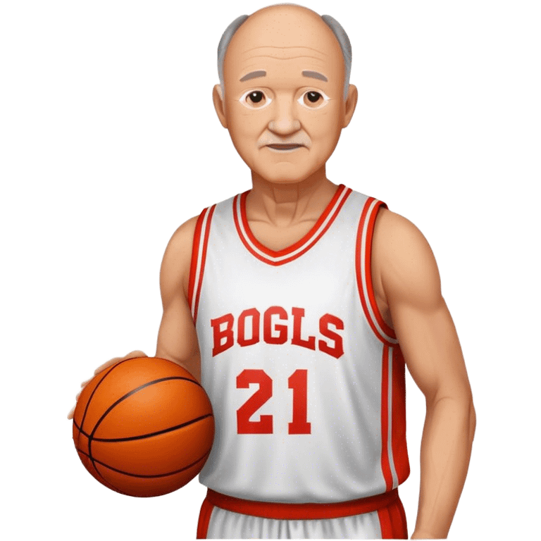 Gene Hackman with basketball  emoji