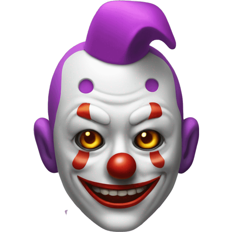 Evil Clown Robot emoji