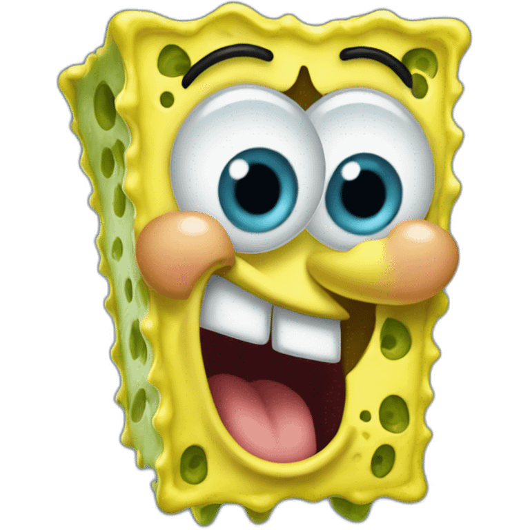 Spongebob shocked emoji