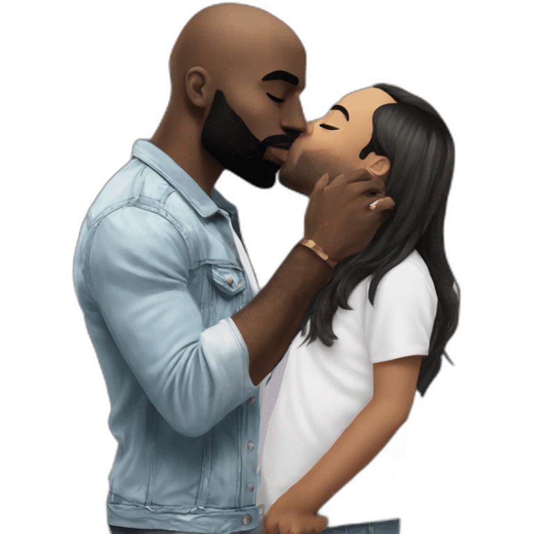 Kaaris kissing eric zemmour emoji