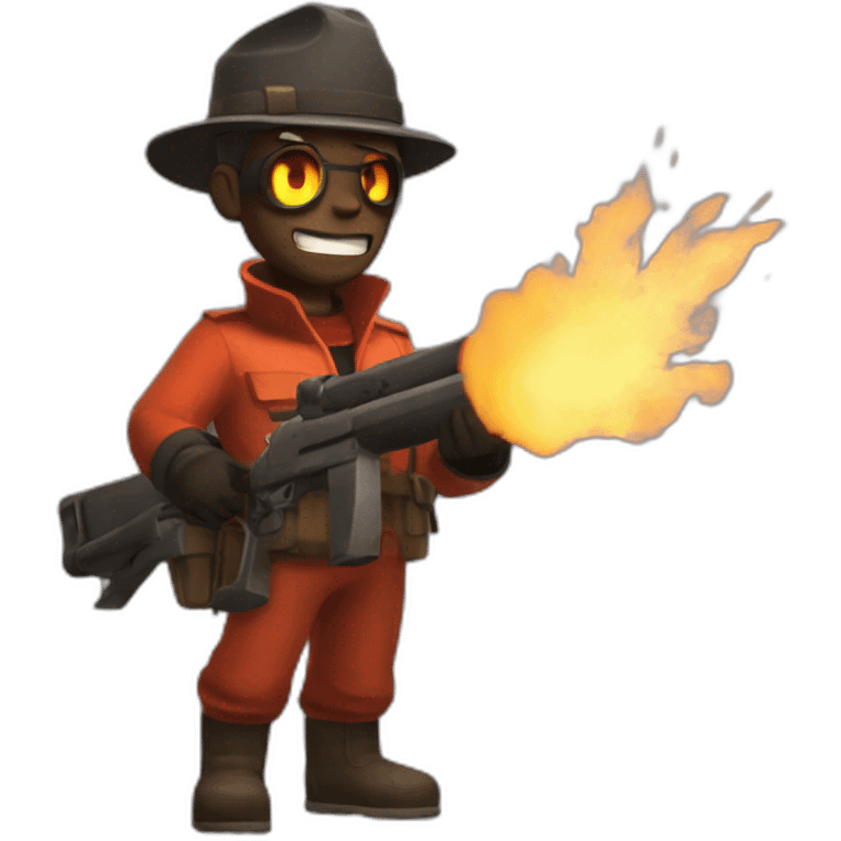 pyro from team fortress 2 emoji