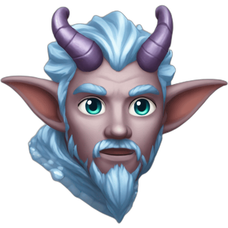 d&d tiefling ice sorcerer emoji