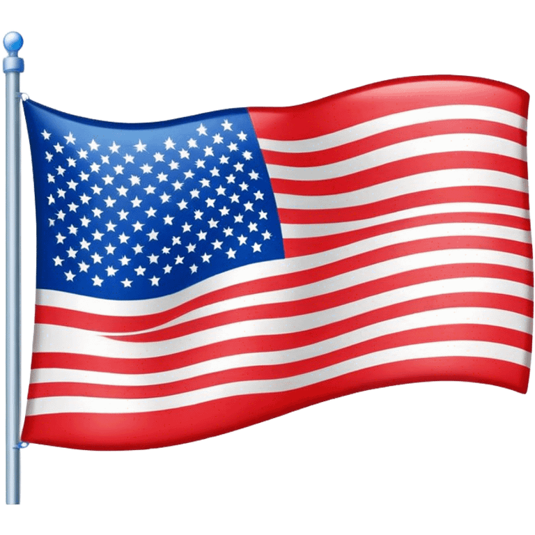 American Flag with the words "I-130" approved emoji