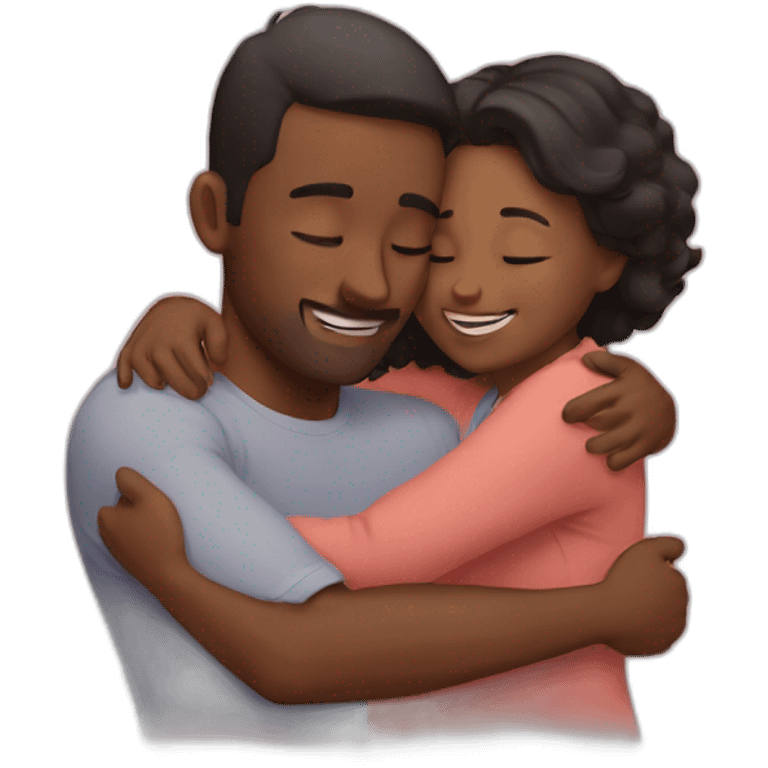 Hug family emoji