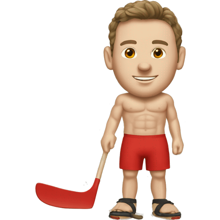 Jonathan Toews beach dude emoji