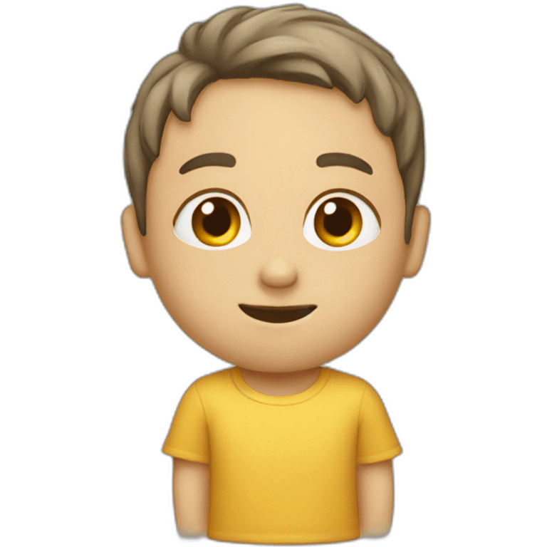 un tee shirt humain emoji