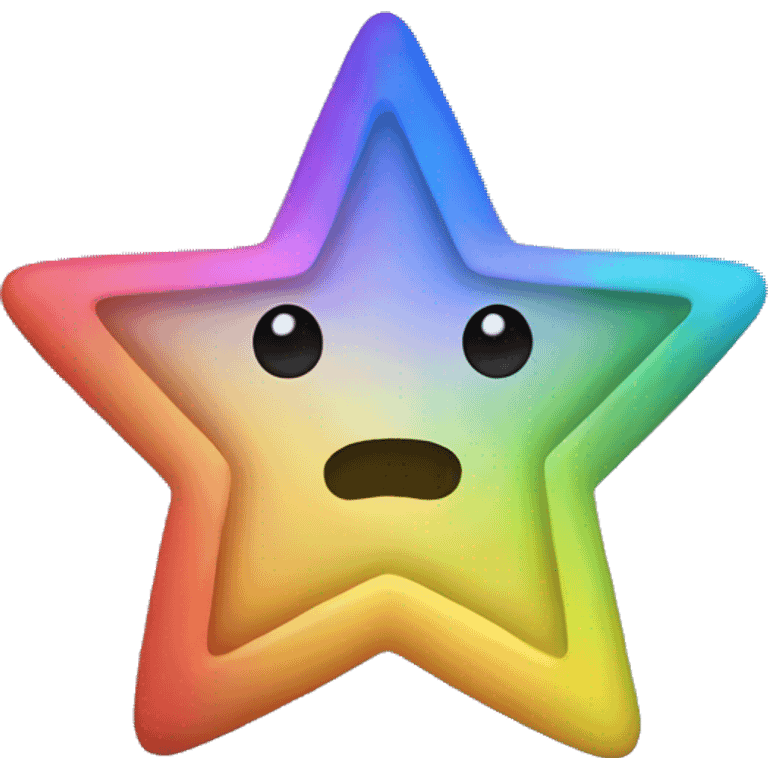 sage rainbow star emoji