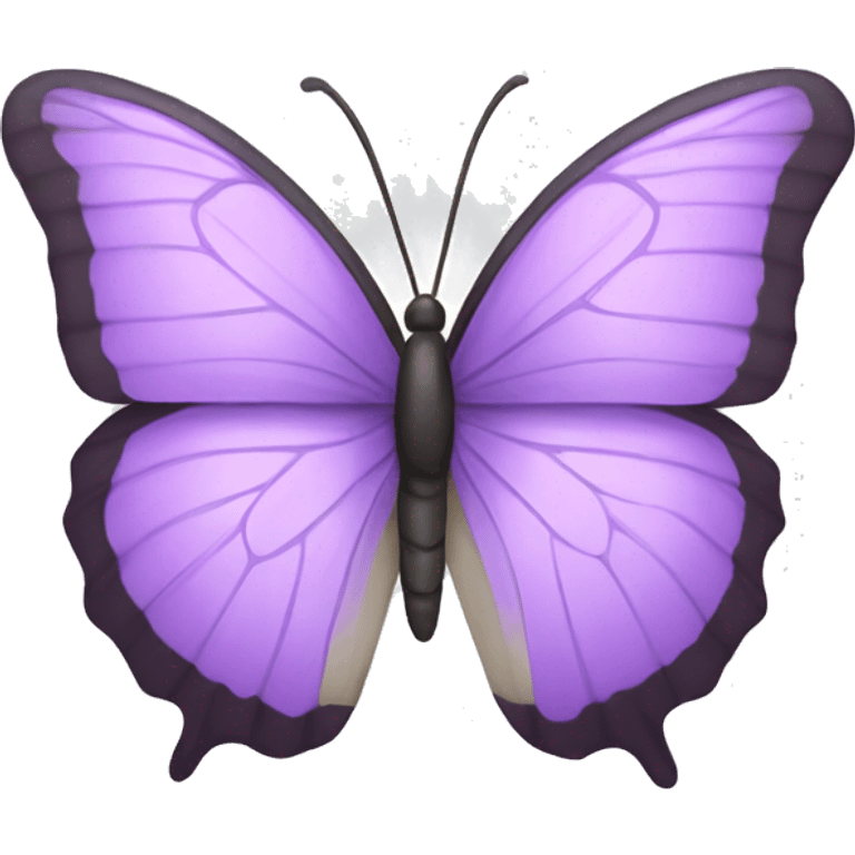 light purple butterfly emoji