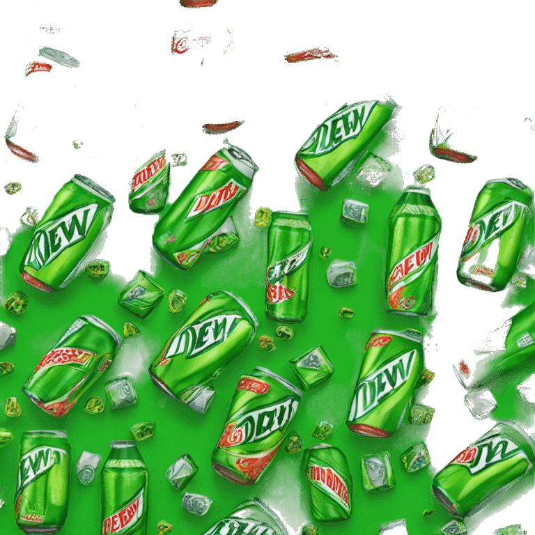 mountain dew can emoji