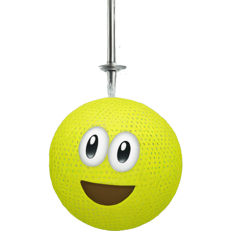 mesh shower ball emoji