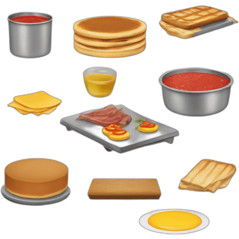 Catering food service ( griddle) emoji