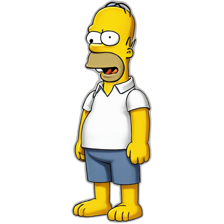 Homer Simpson Homer Simpson emoji