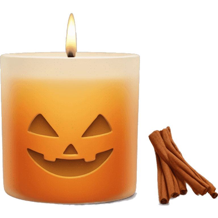 pumpkin spice candle emoji