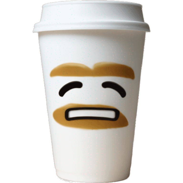 The name "Dudinha" printed on a Latte cup emoji