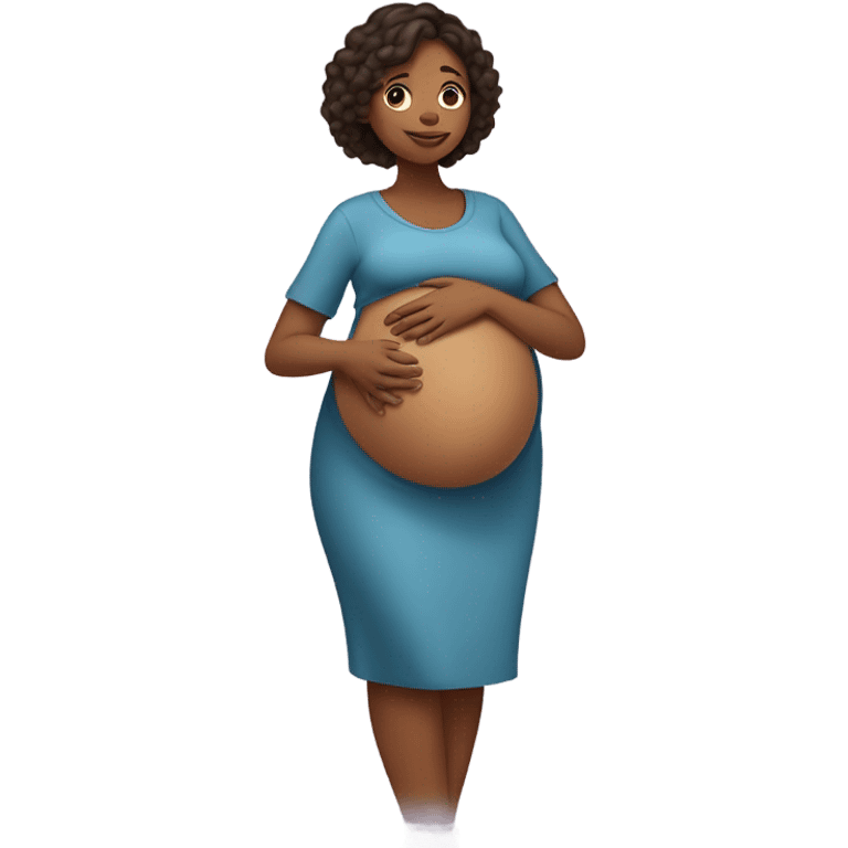 Pregnant woman  emoji