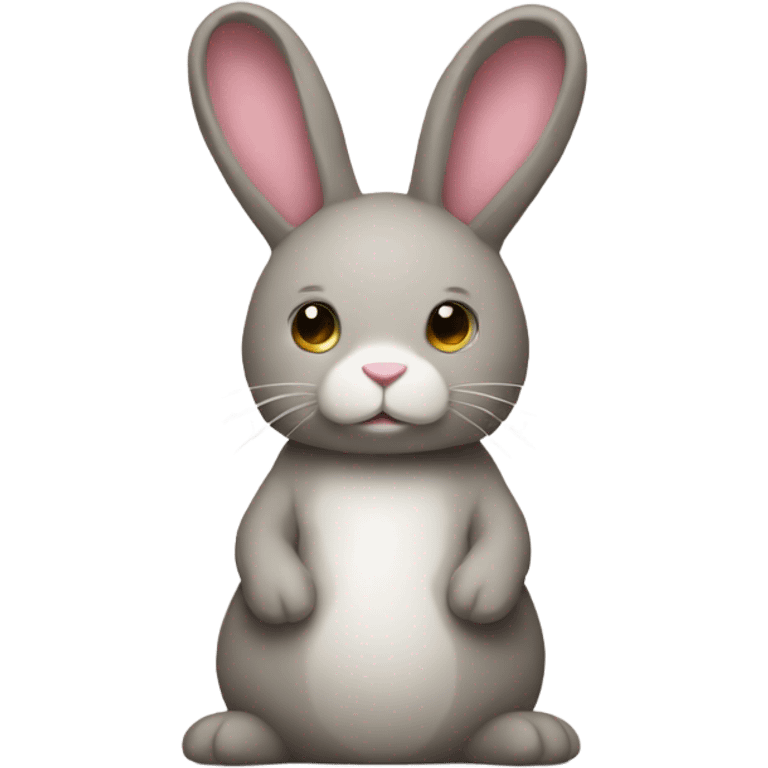 Cloth bunny emoji