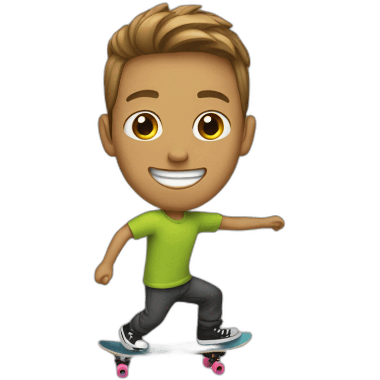 skateboarder emoji