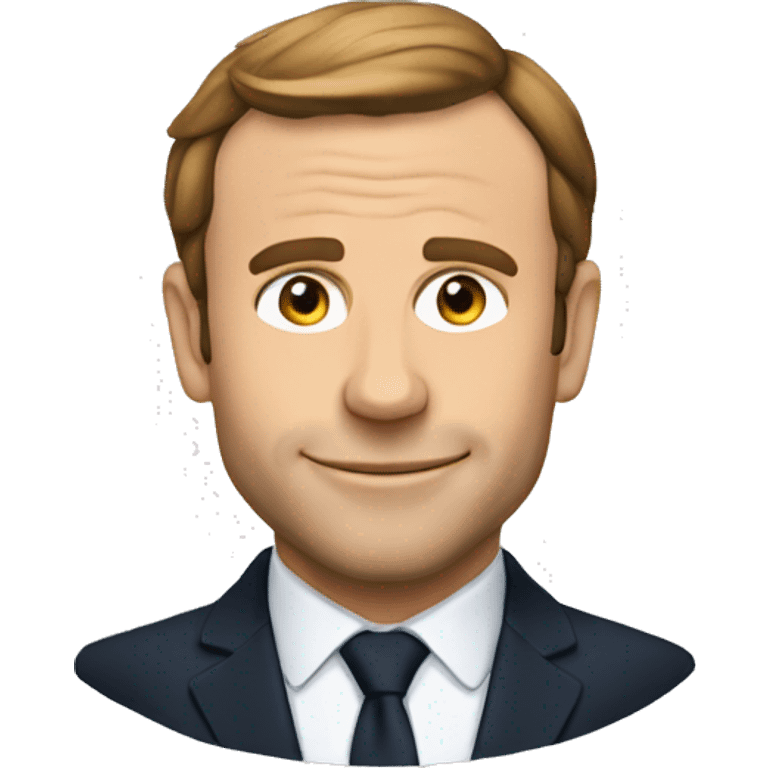 Macron sur une vache  emoji