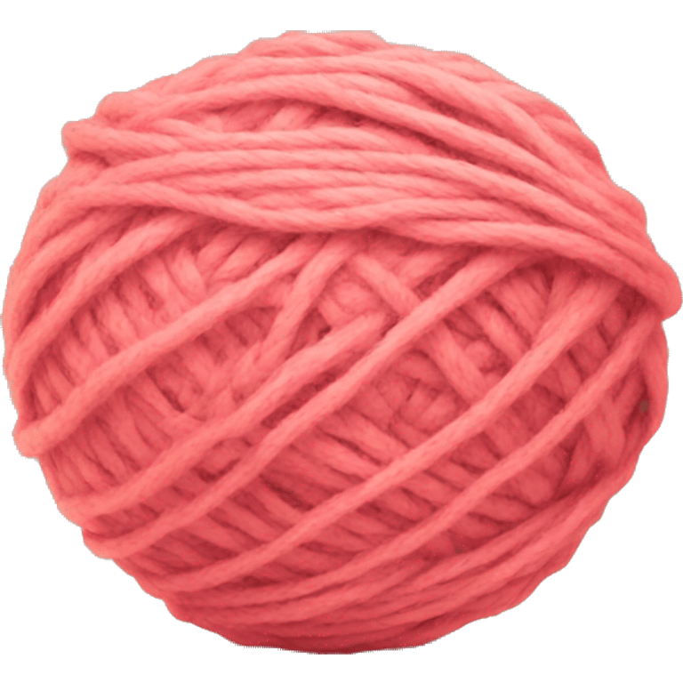 Pink yarn typical orange emoji emoji