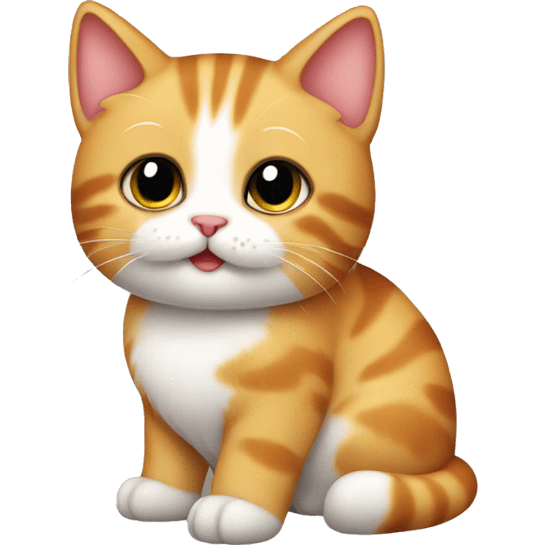 Really cute cat emoji