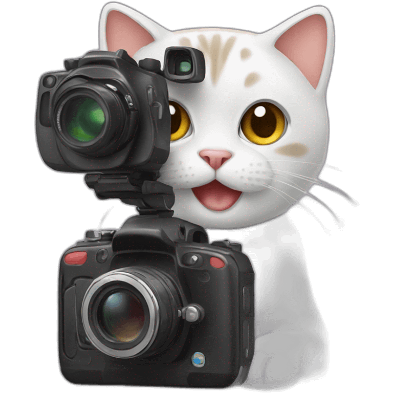 cat with camera emoji