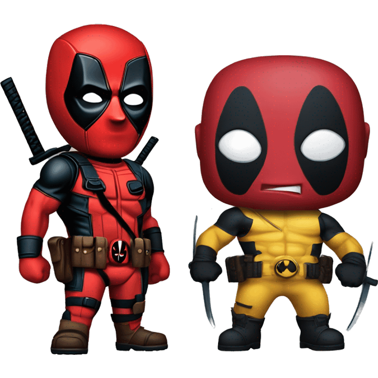 Deadpool and wolverine emoji