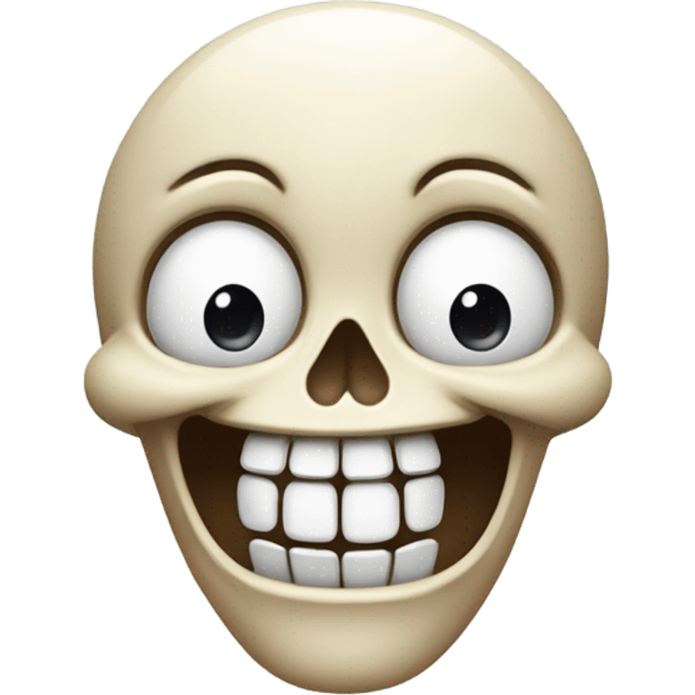 Happy Skull emoji