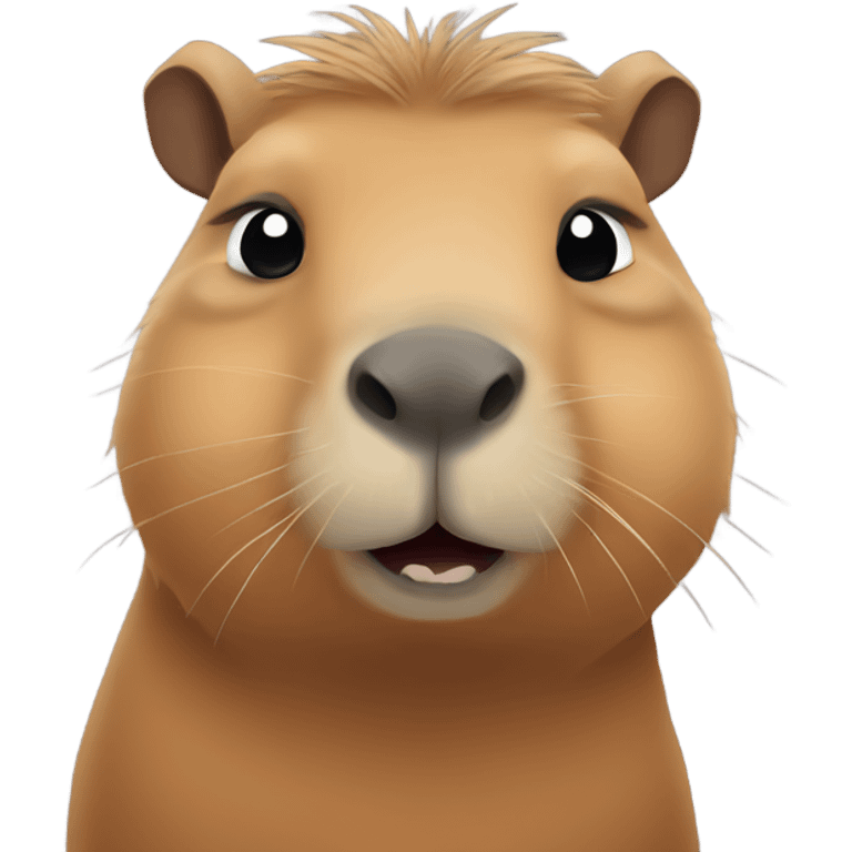 Capybara emoji