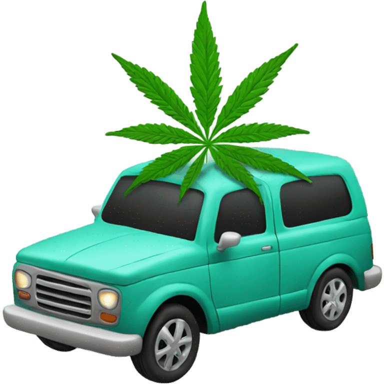 marijuana car emoji