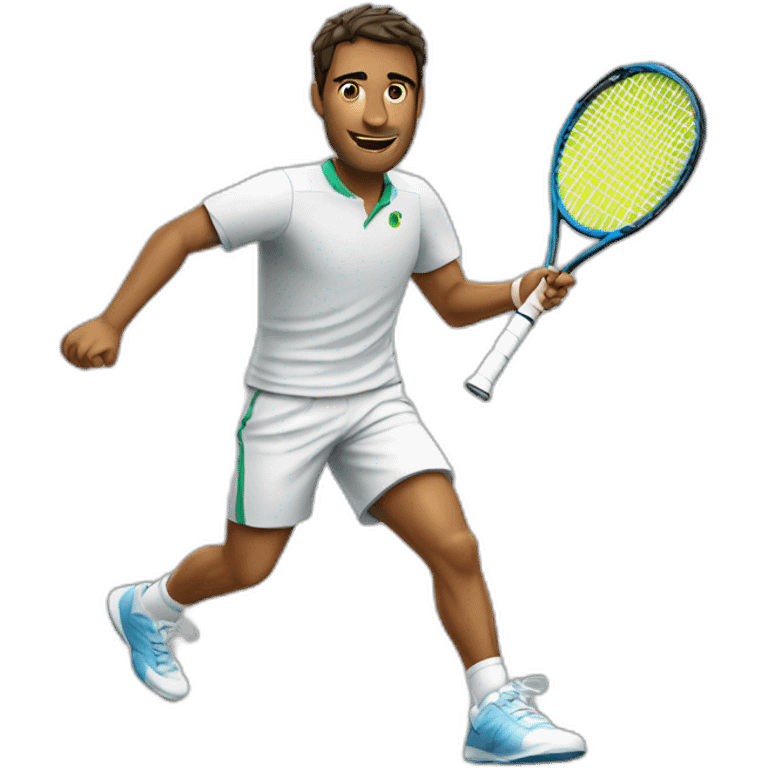 tennis player man Brazilian emoji