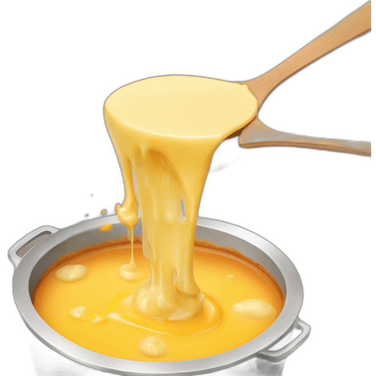 a melted cheesefondue emoji