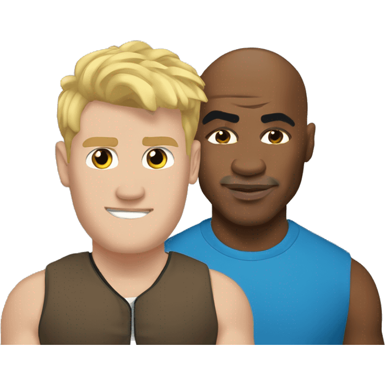 jake paul and mike tyson  emoji