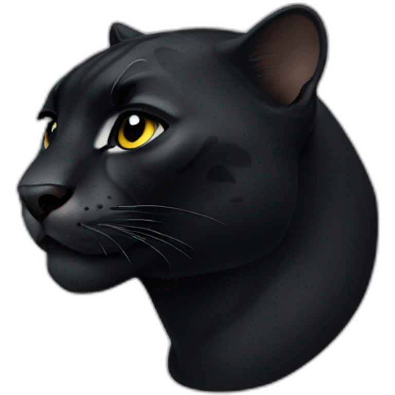 Black panthère emoji