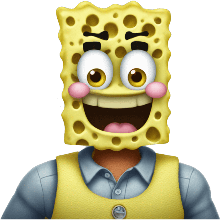 Sponge bob and Patrick  emoji