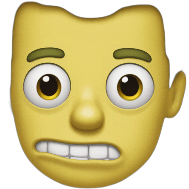 Bart simpson face emoji