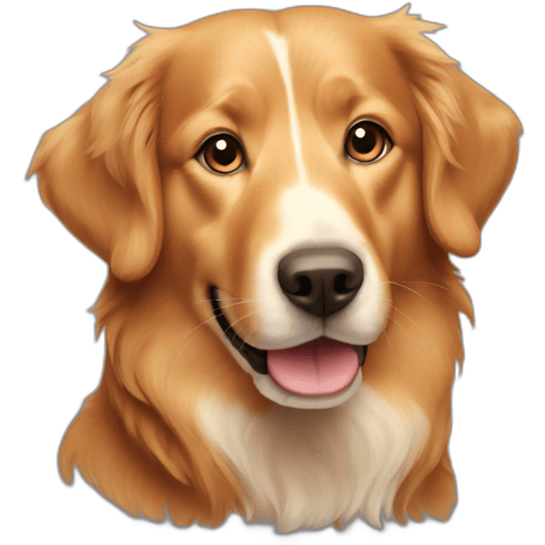 small tolling retriever emoji