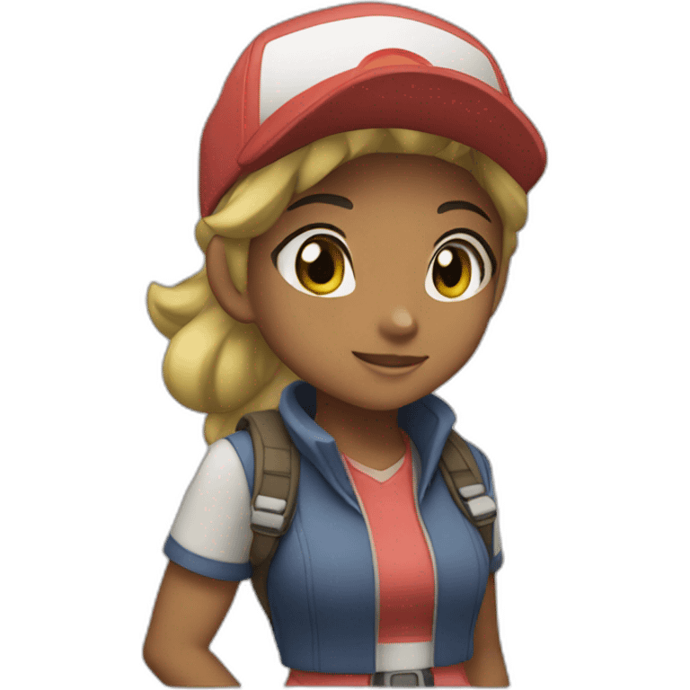 Serena Pokemon Trainer emoji