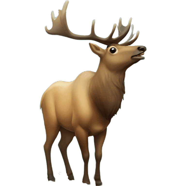 Elk in tank emoji