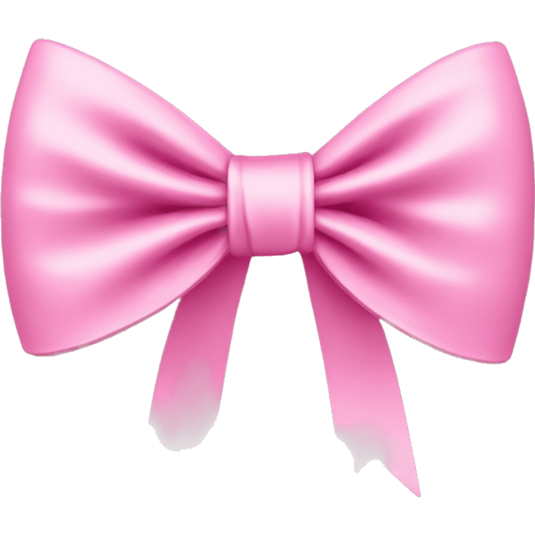 Bow pink emoji