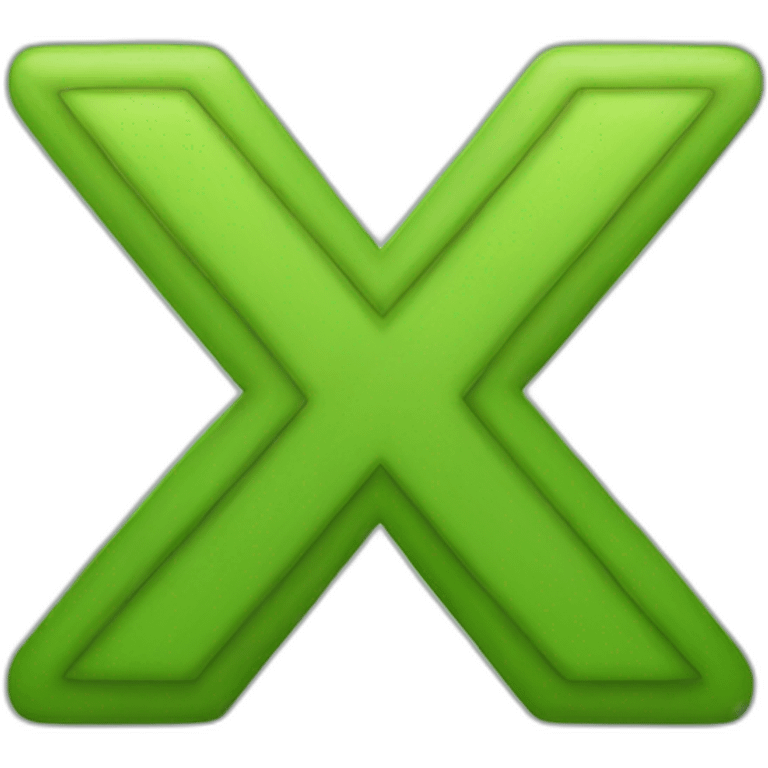 X logo emoji