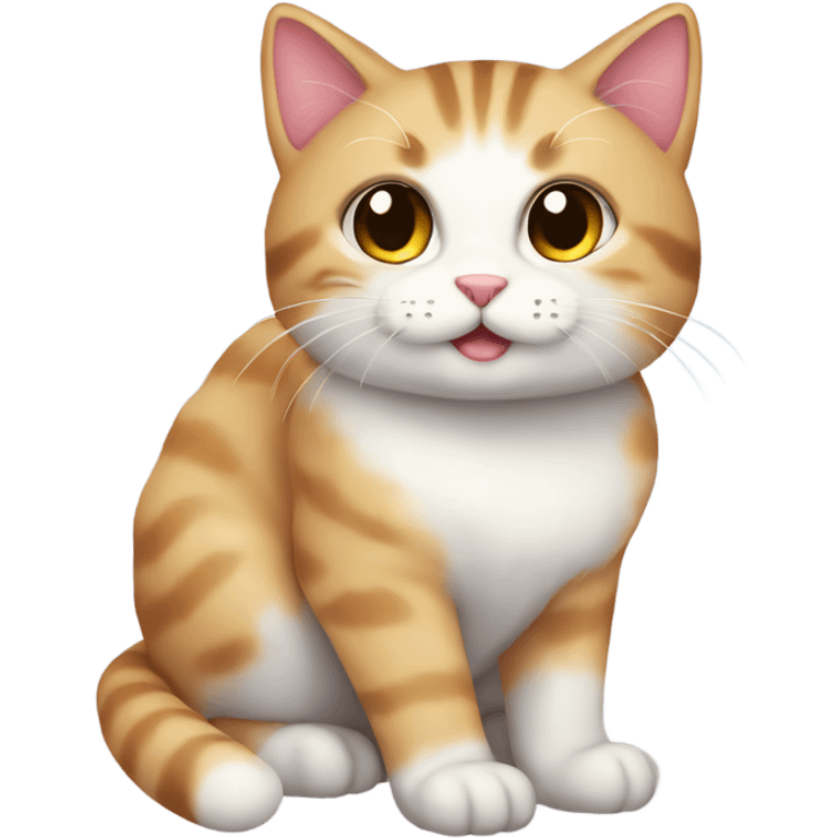 Cat cute emoji