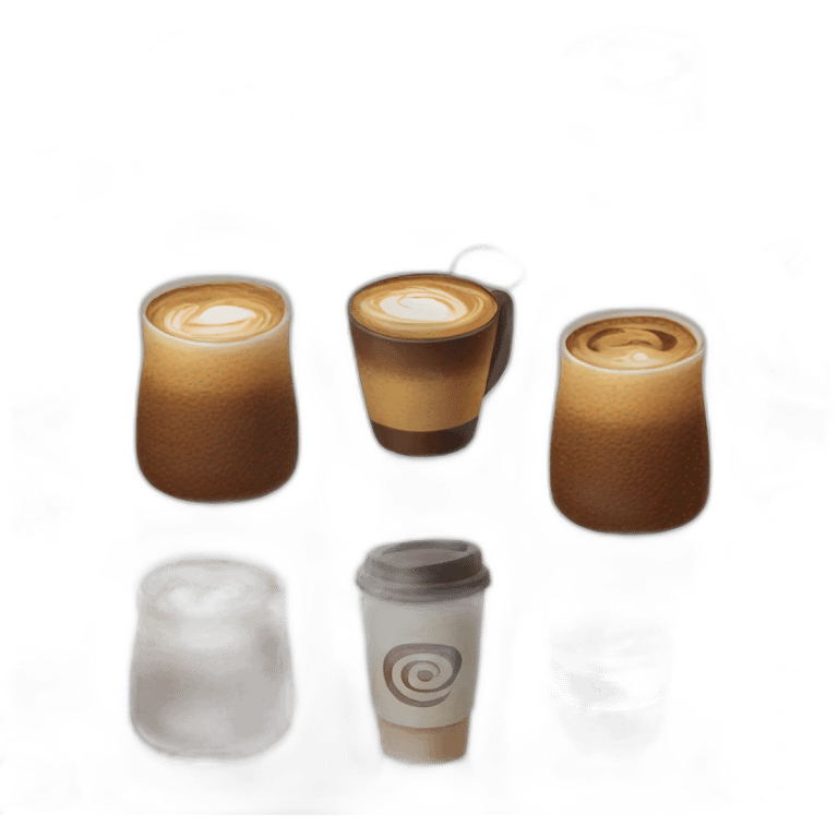 coffee art emoji