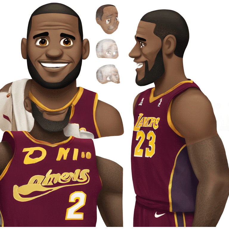 Lebron James emoji