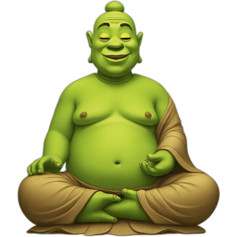 shrek Buddha emoji