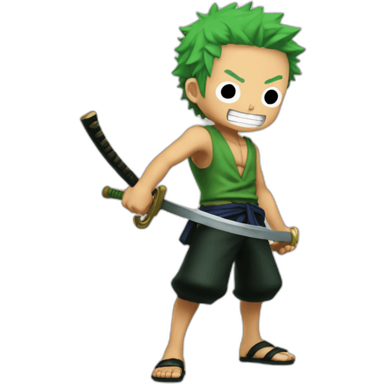 One piece  zoro emoji