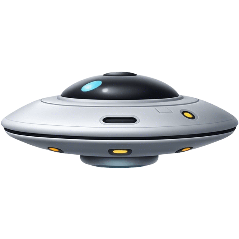 Ufo minimal design emoji